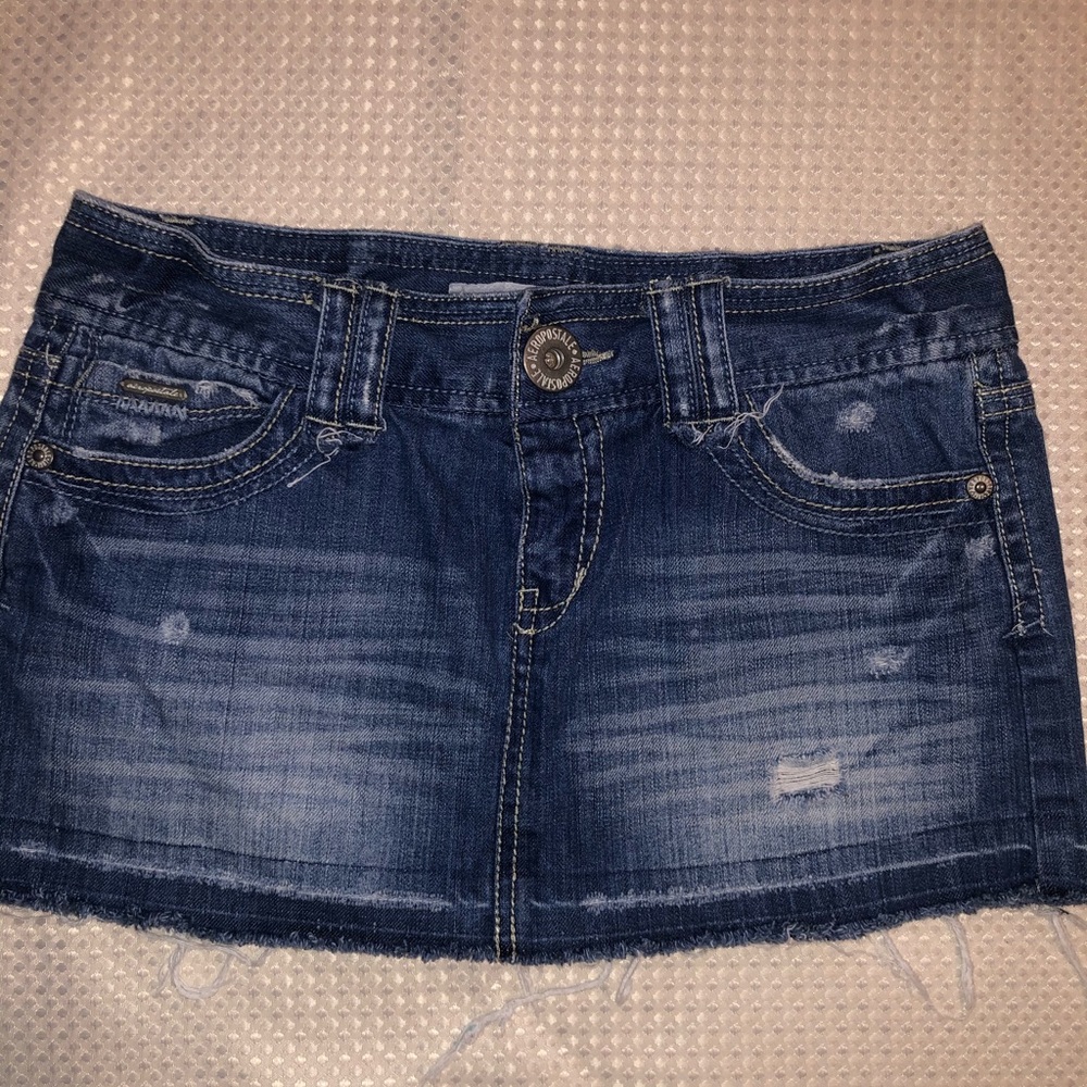 Aeropostale Jean Skirt